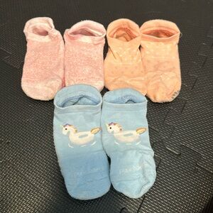 Pure Barre Socks-size Small-lot of 3 pairs